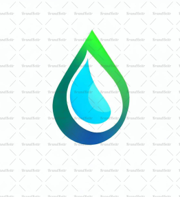 Wassertropfen und Blatt